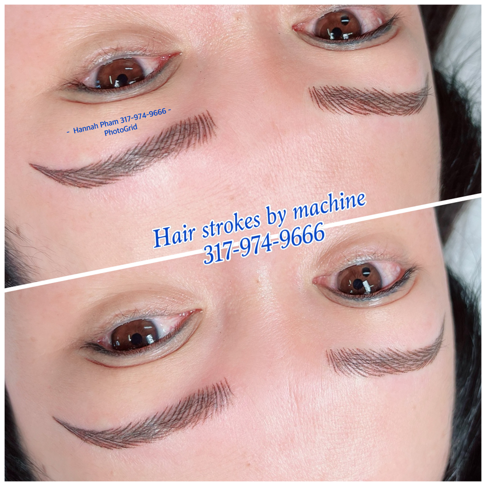Nano Hair Strokes By Machine