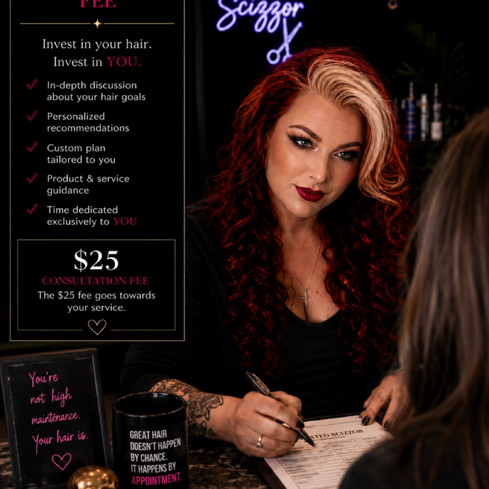 Extension Consult Fee add service at Twisted Scizzors in Spanish Fort, AL