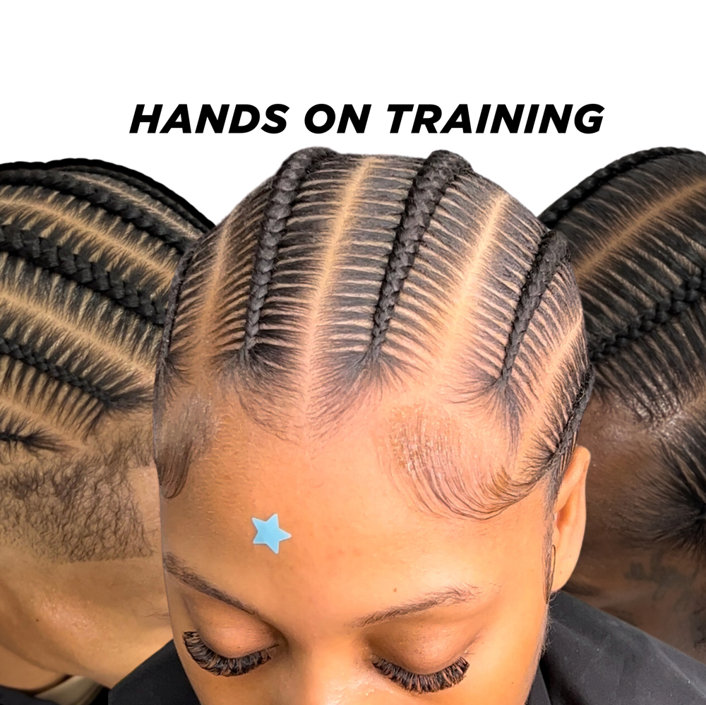 One On One Stitch Braid Training at The Real Stitchologist in Houston, TX