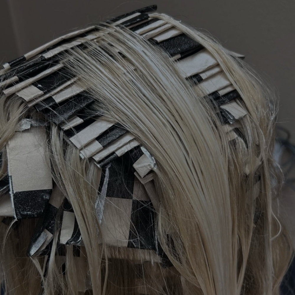 Full Blonding at Willow & Wave in Georgetown, TX