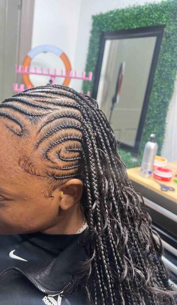 Boho Fulani Knotless
