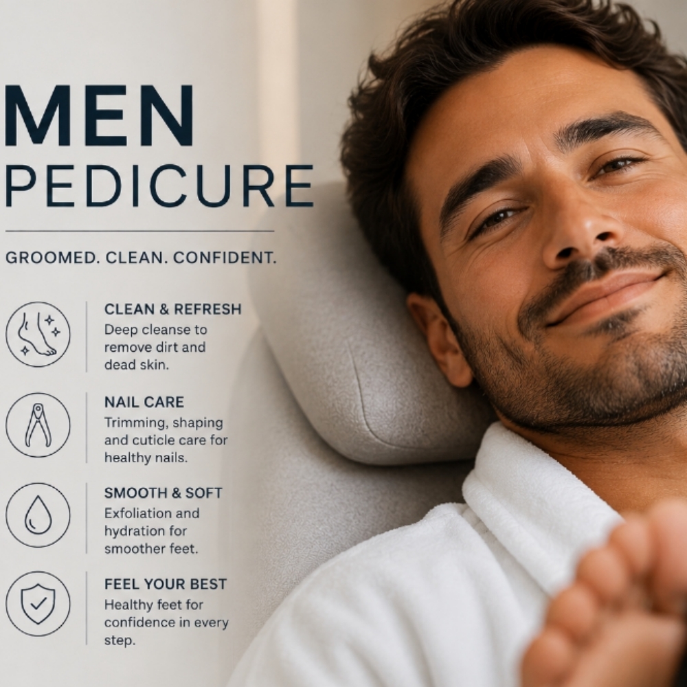 Signature Spa Men Pedicure at Serenity Nail Spa in Sioux Falls, SD
