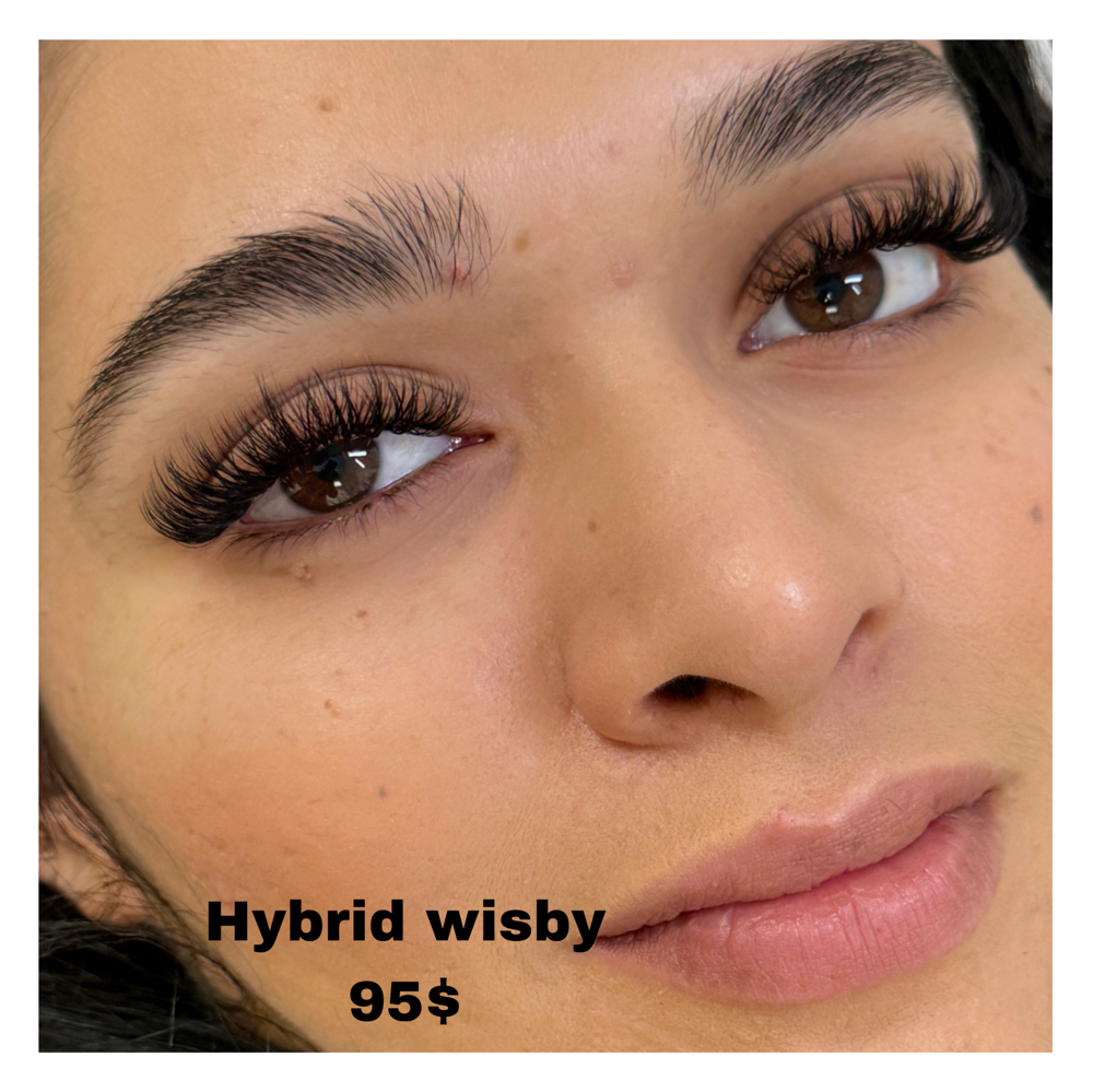 Hybrid lash