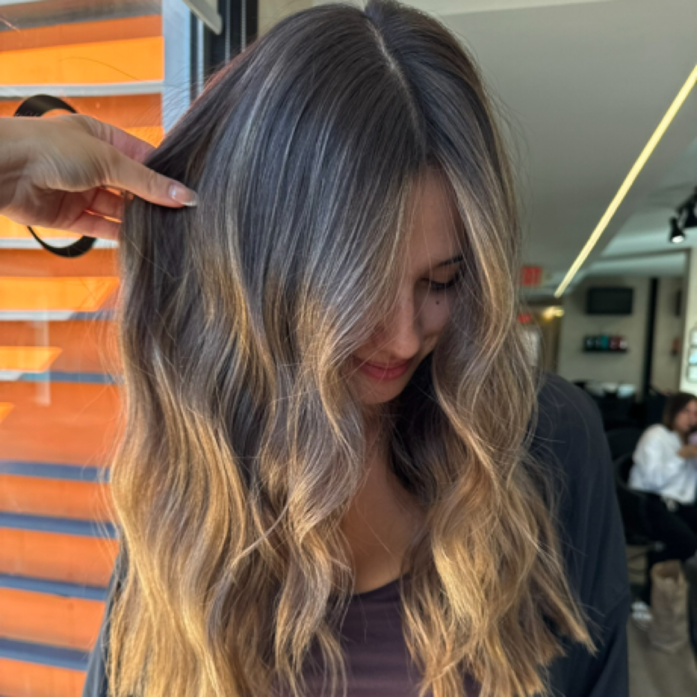 COLOR & FULL BLONDE SESSION at Carly Coburn in Spring, TX