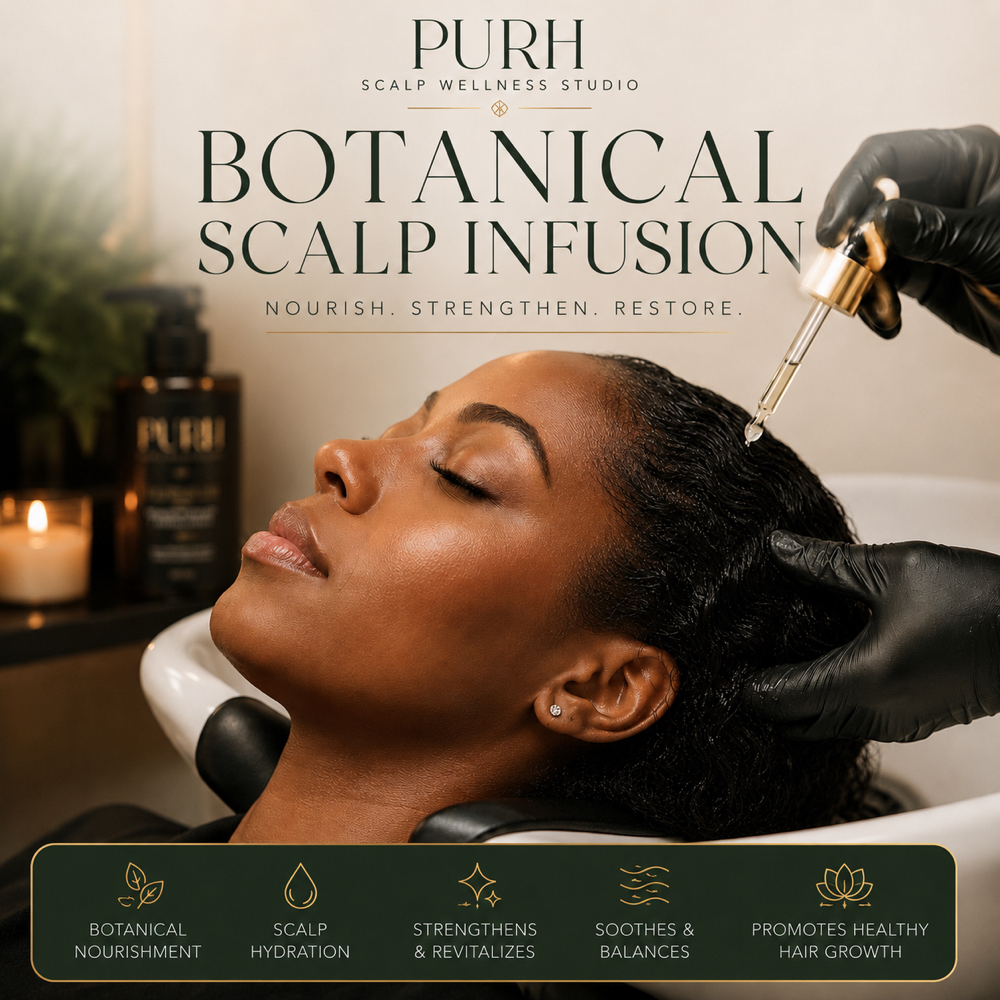 Botanical Scalp Infusion at PURH Scalp Wellness Studio in Florence, SC