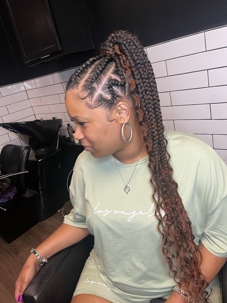 BUN/PONYTAIL FEED INS
