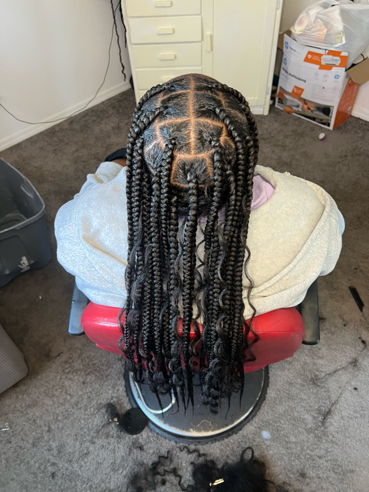 XL Mid-back knotless