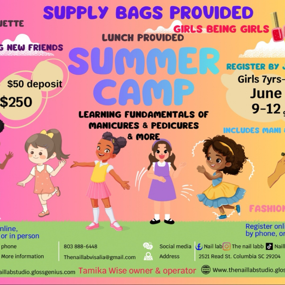 Deposit (only) at The Nail Lab Nail Studios in Columbia, SC