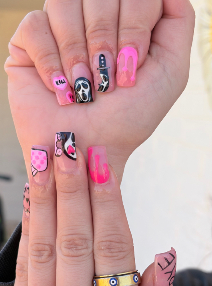 Halloween Nail Special at Divine Lash & Hair Studio in Duncan, OK