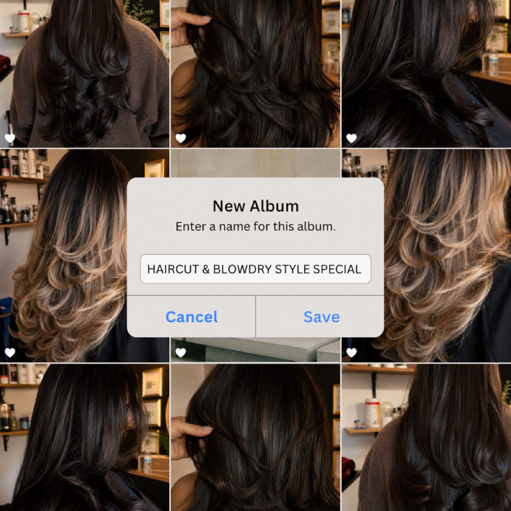 Sunmer Haircut & Blowdry Special at The Belin Creative in Moreno Valley, CA