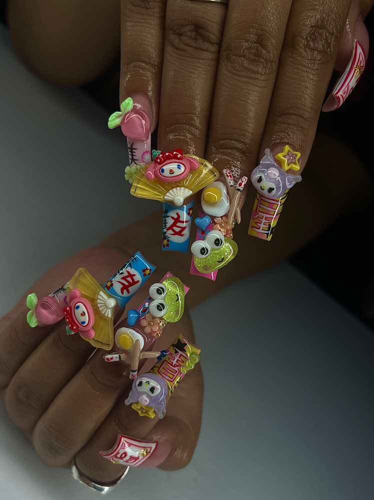 Freak-style at TheNailedXRoom in Sacramento, CA