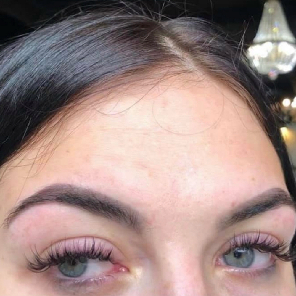 Brow Threading/w Dana at Barbiez Studios in Wichita, KS