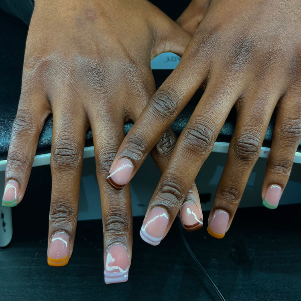 Structured Mani at Fresh Sets Harlem in New York, NY