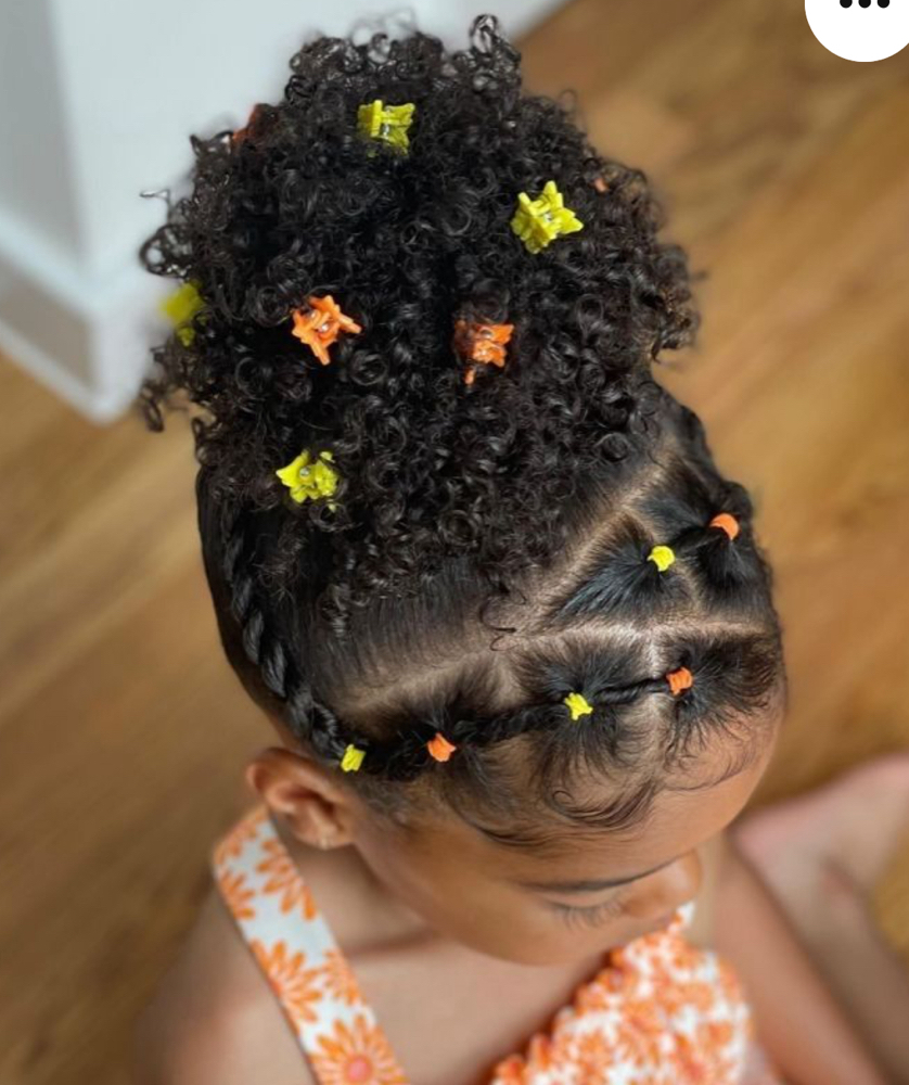 Kids Natural Hair Styling
