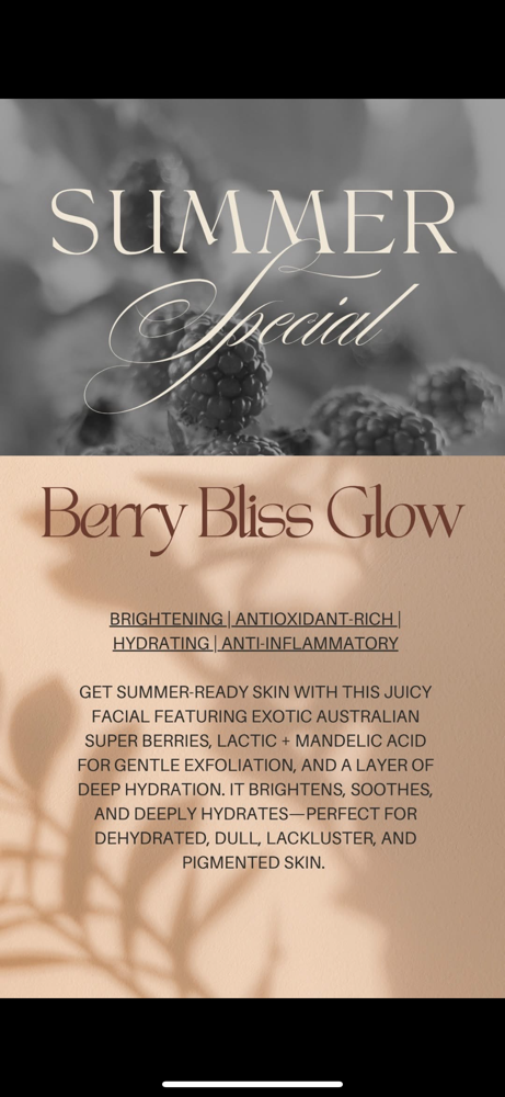 Berry Bliss Glow Facial