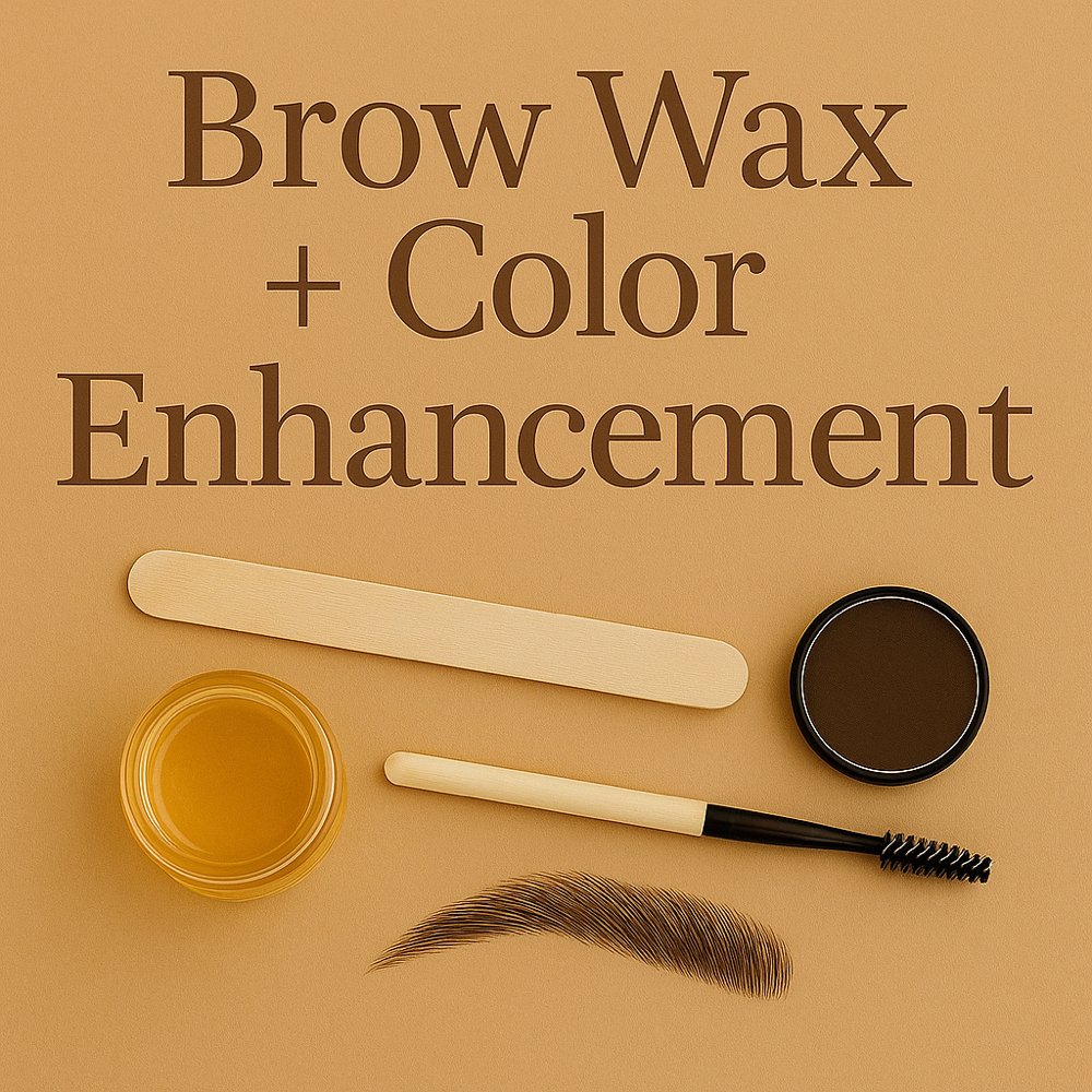 Brow Wax + Color Enhancement at BriLay Beauty & Safe Hands Training in Indianapolis, IN
