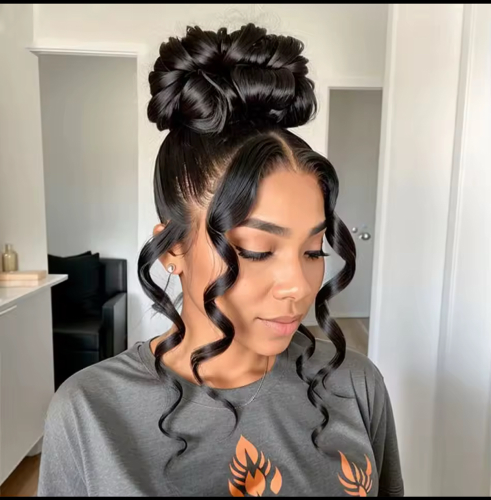 Bridal Wig Installation