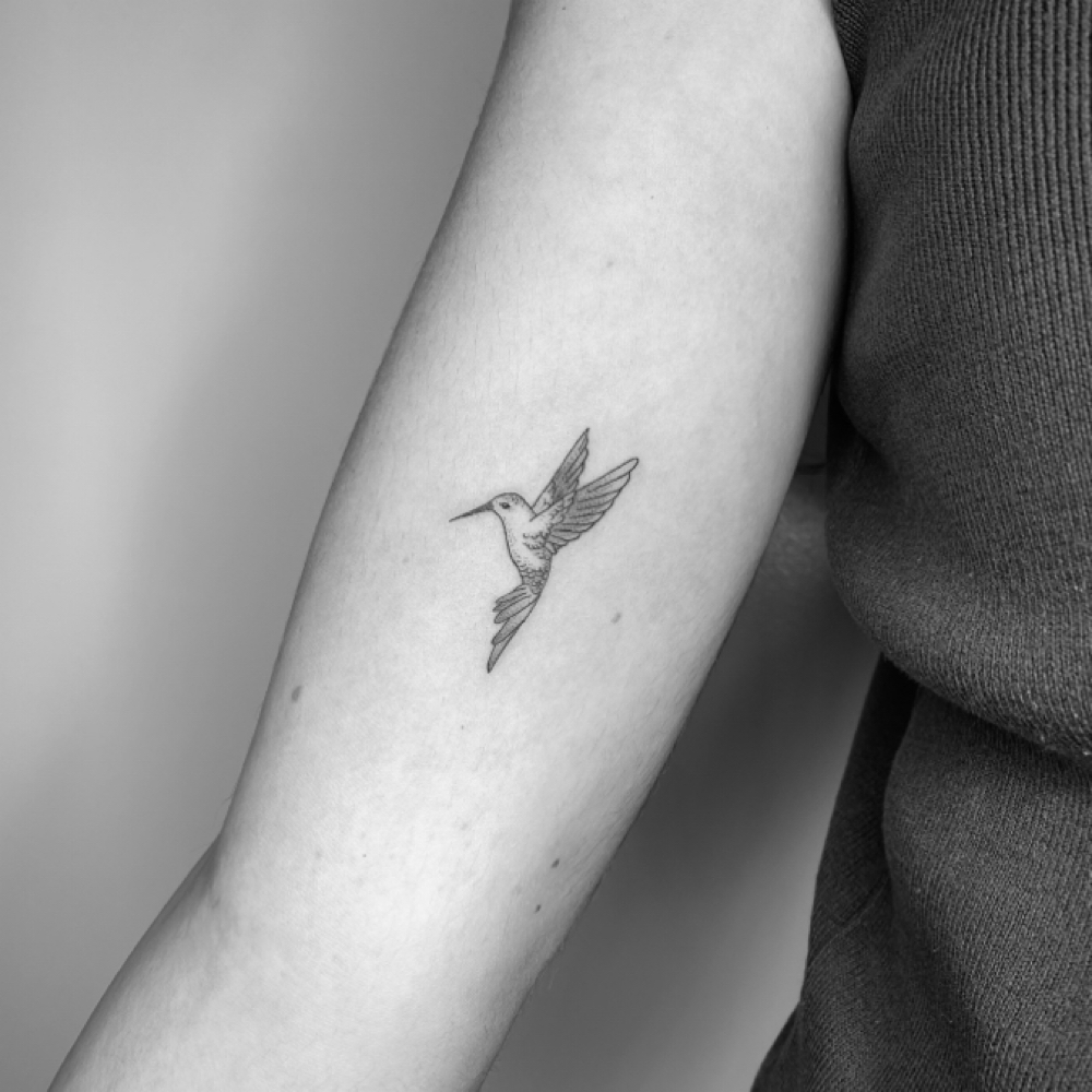 Small Fine Line Tattoo at Echo Esthetics in Alameda, CA