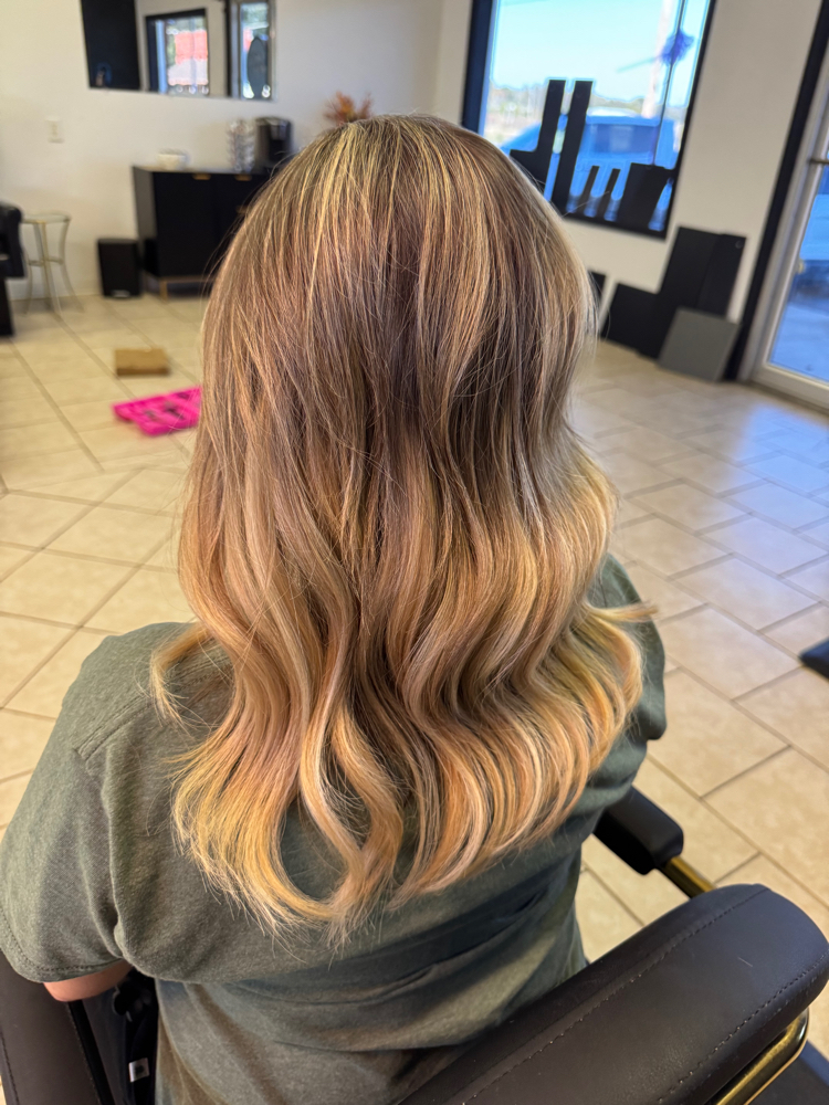 Extensions Sew In Or Tape at Hair By Megan  Luker in Stuart, OK
