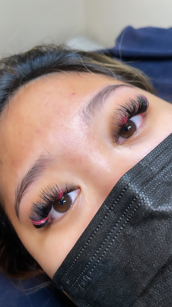 + Colored Lashes