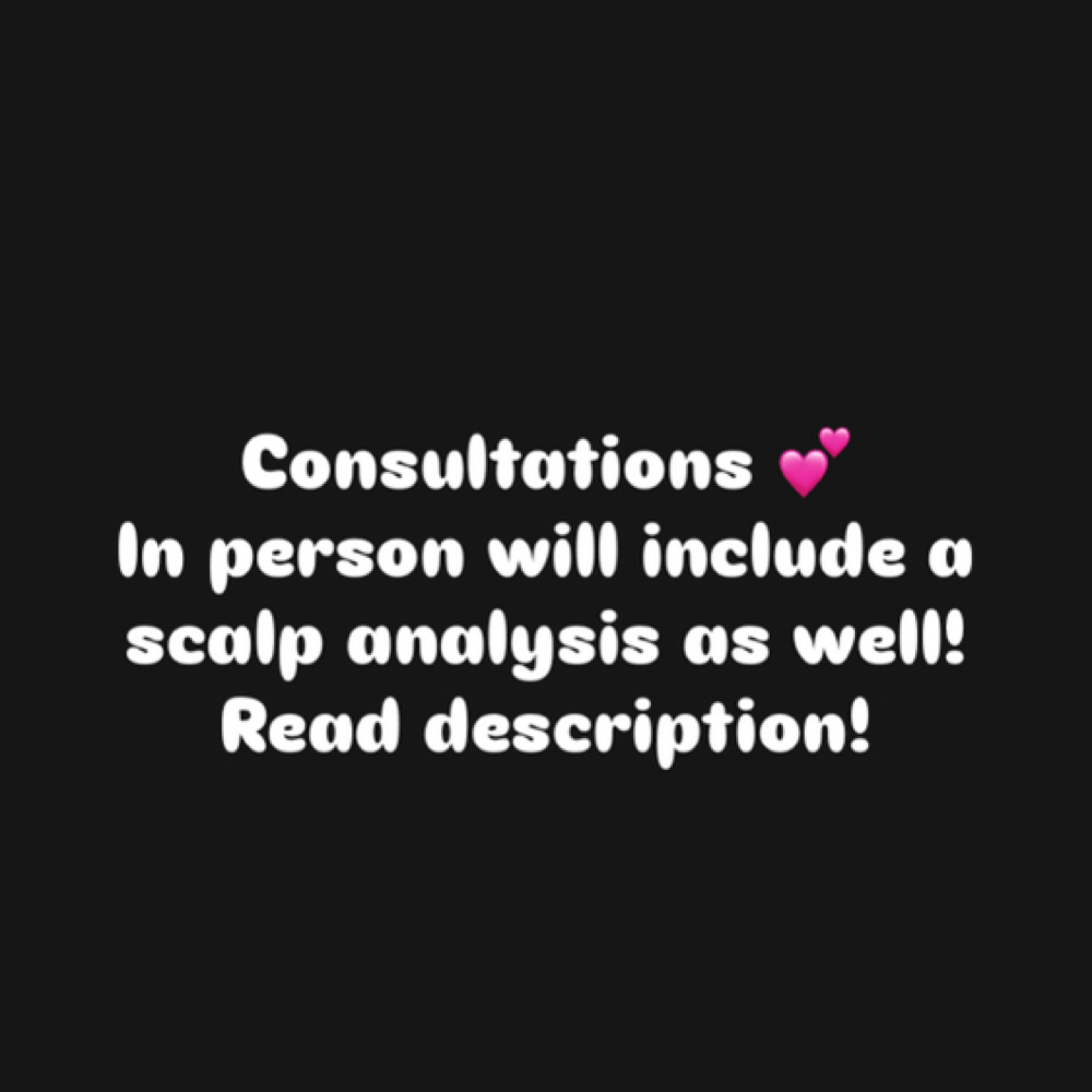 Consultation at Mejko braid studio in Inglewood, CA