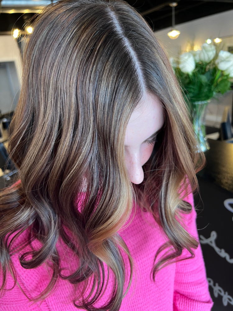 Root Color + Blowdry