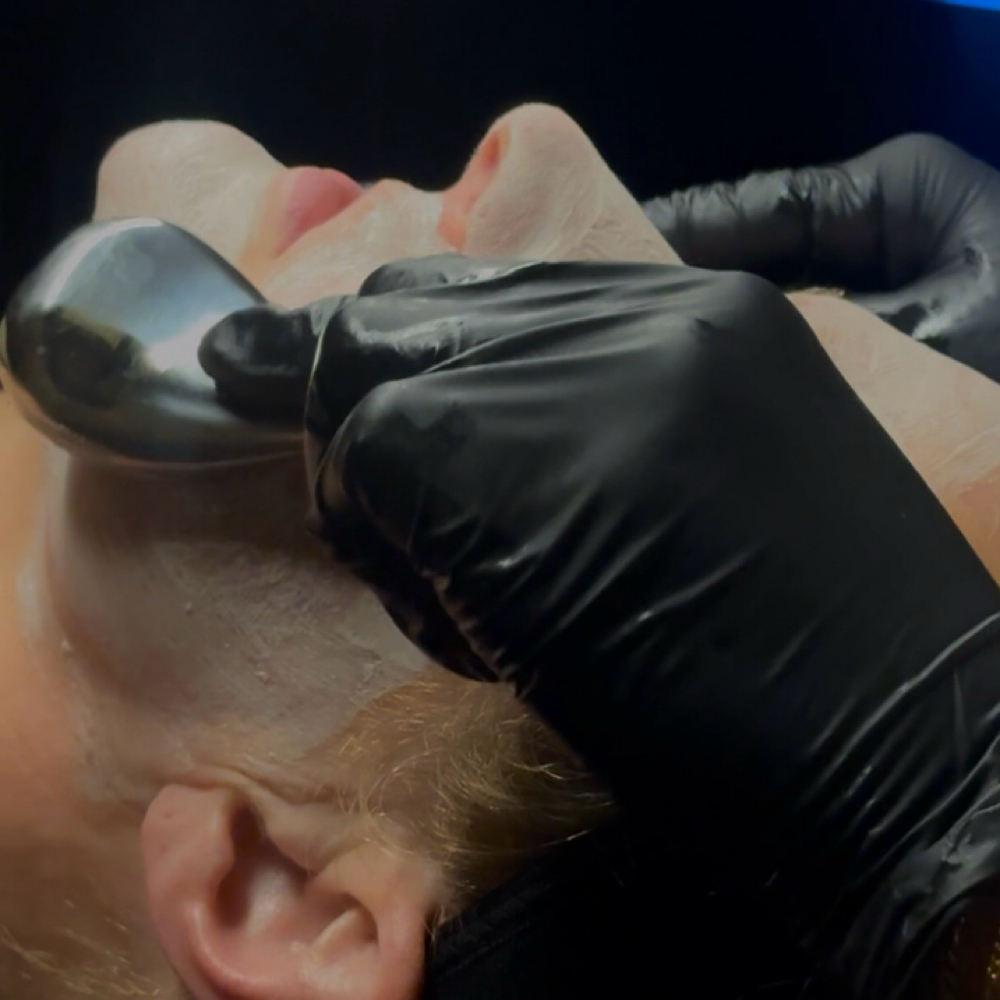 Cold Globe Facial Massage at Skinbarre by Cheyanne in Columbus, OH