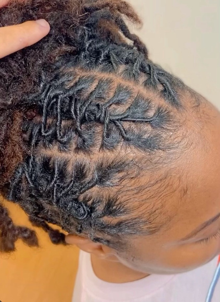 Locs (Retwist and Style)