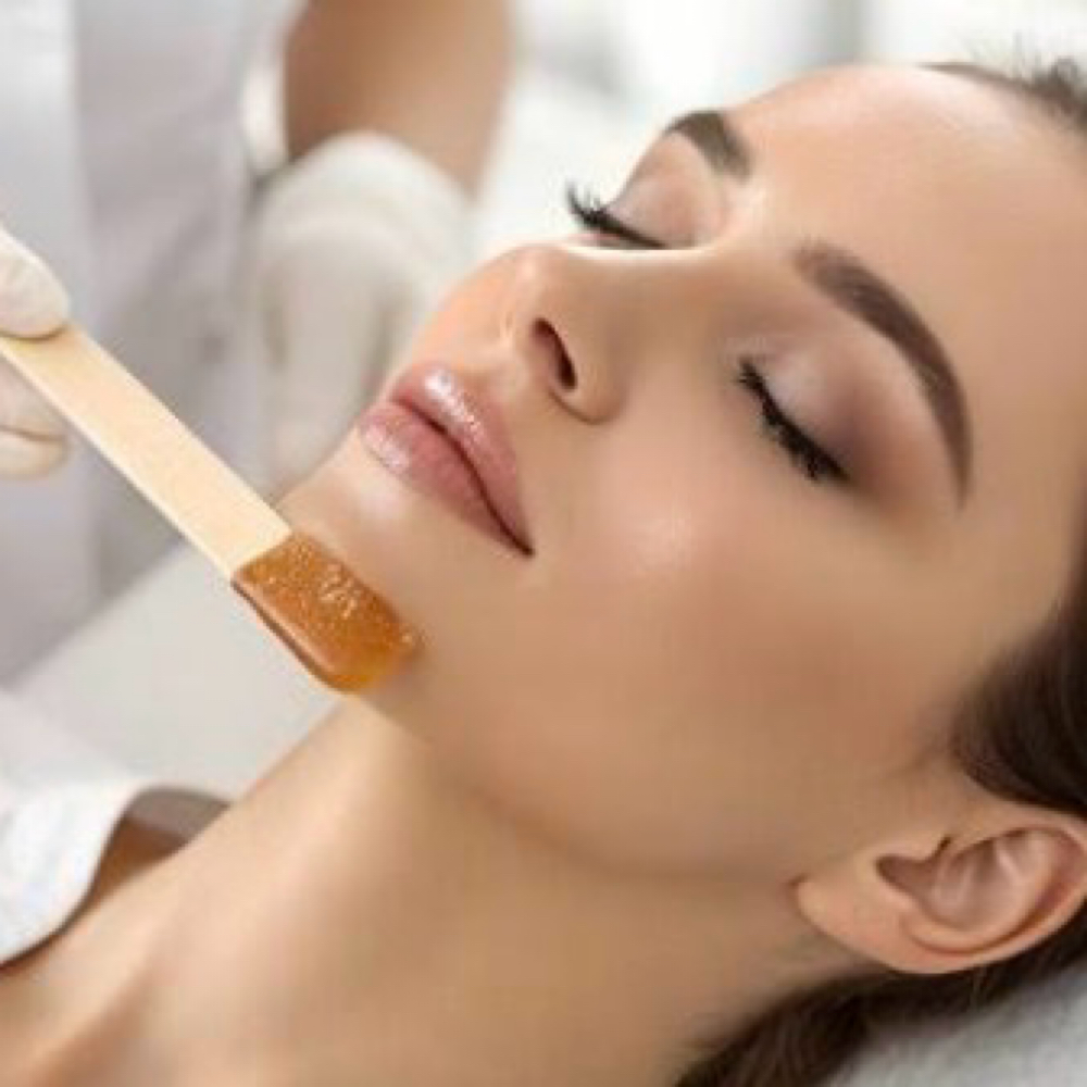 Chin Wax at Malik’ah NYC in Garden City, NY