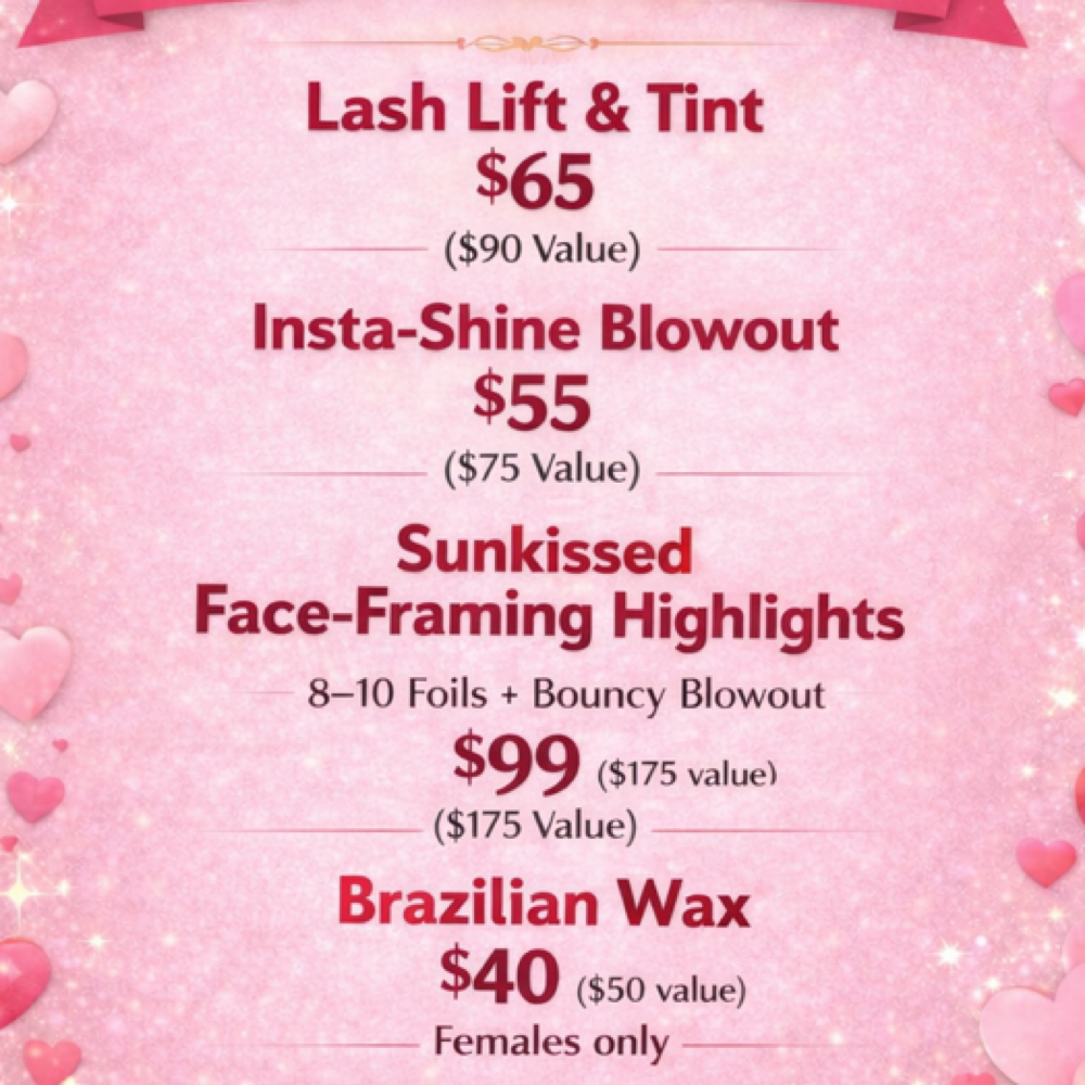 February Specials at Kristyle Salon in Ft myers, FL