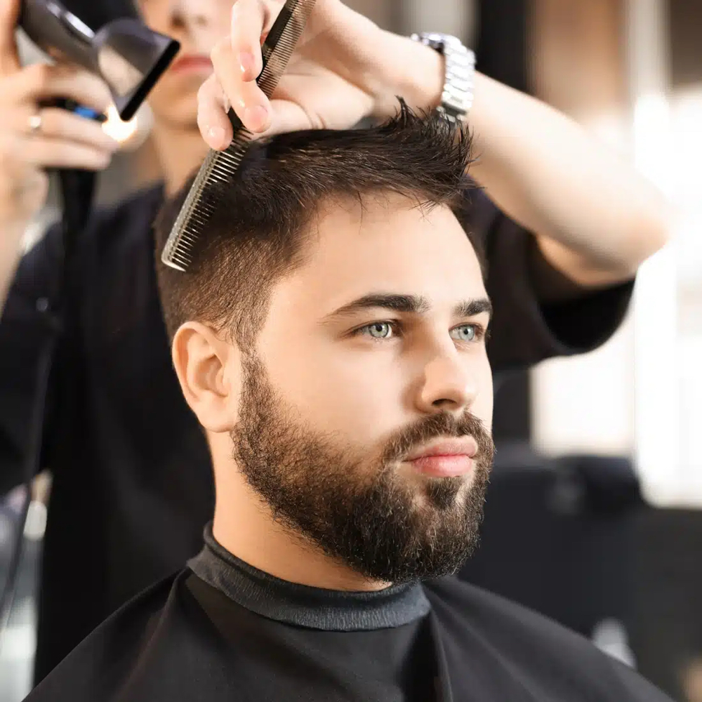 Men Hair Cut at International Unisex Salon in Mahopac, NY