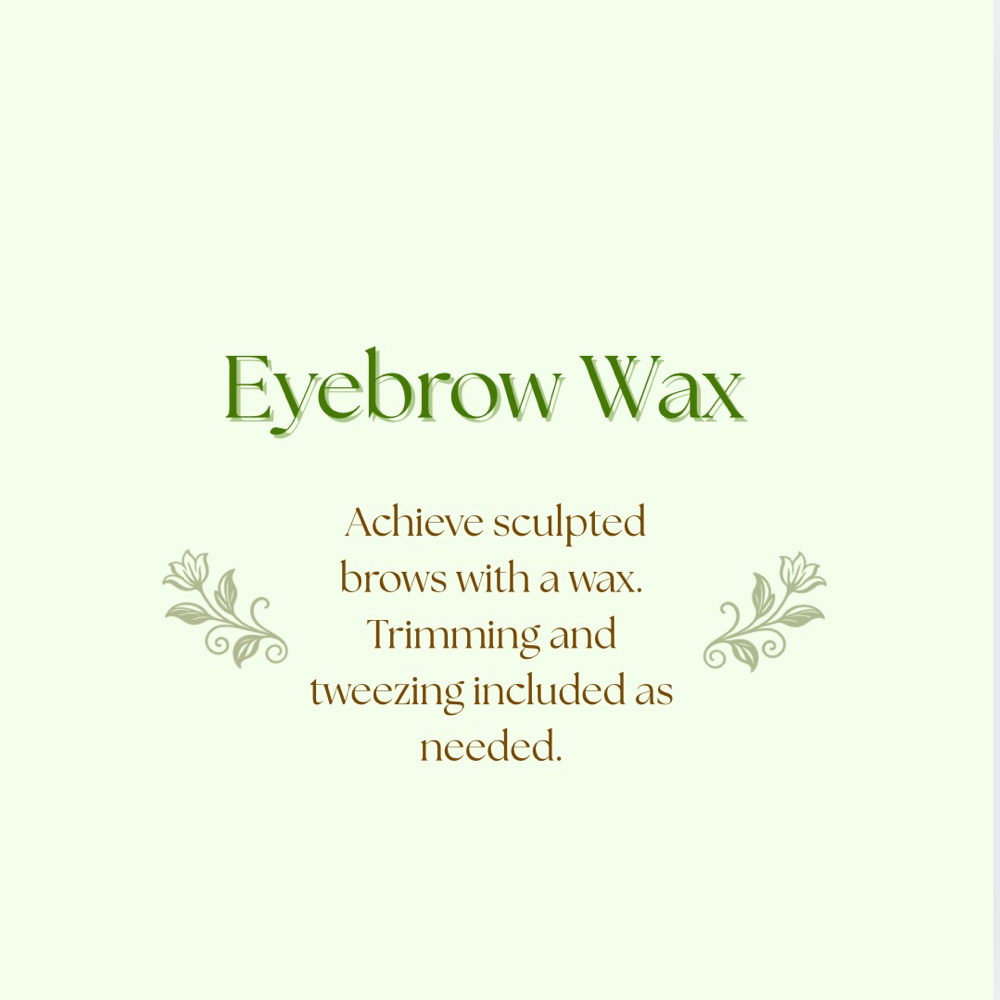 Eyebrow Wax