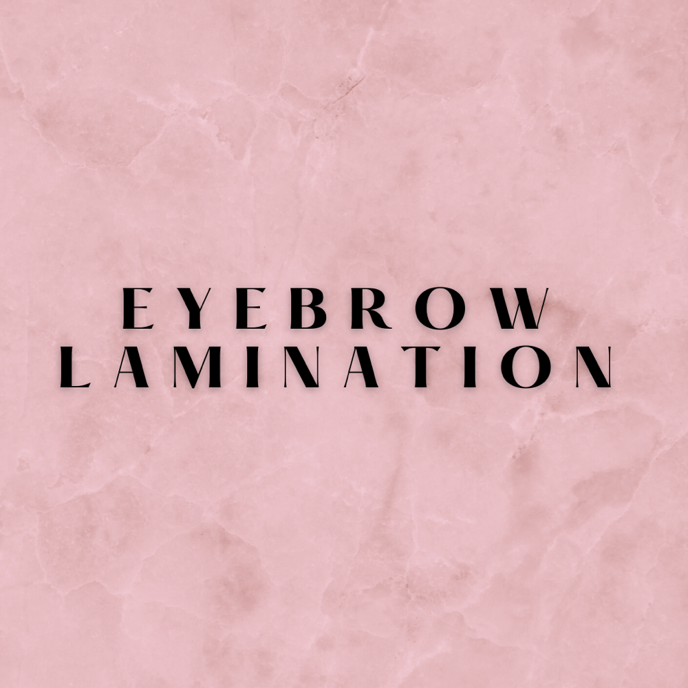 Eyebrow Lamination
