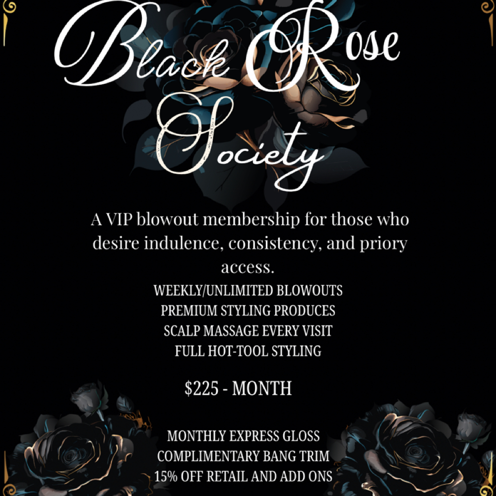 Black Rose Society at Vines Studio @ Haven Salon in Little Rock, AR