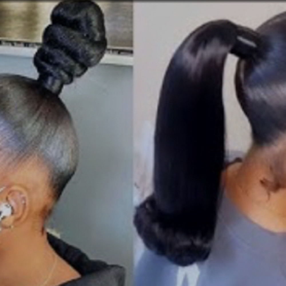 Sleek Ponytail at Sekiidondidit in Forest Hill, TX