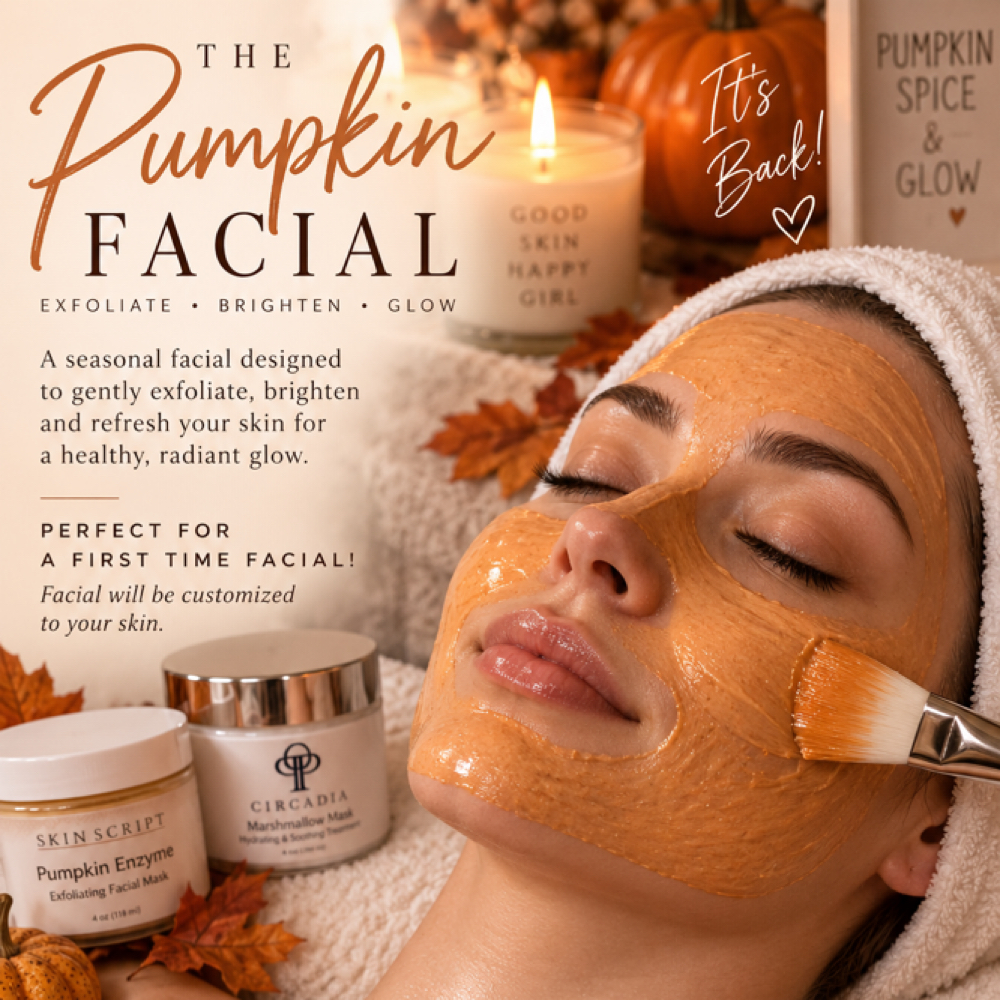 Pumpkin Facial at Glow Beauty Lounge in New Concord, OH