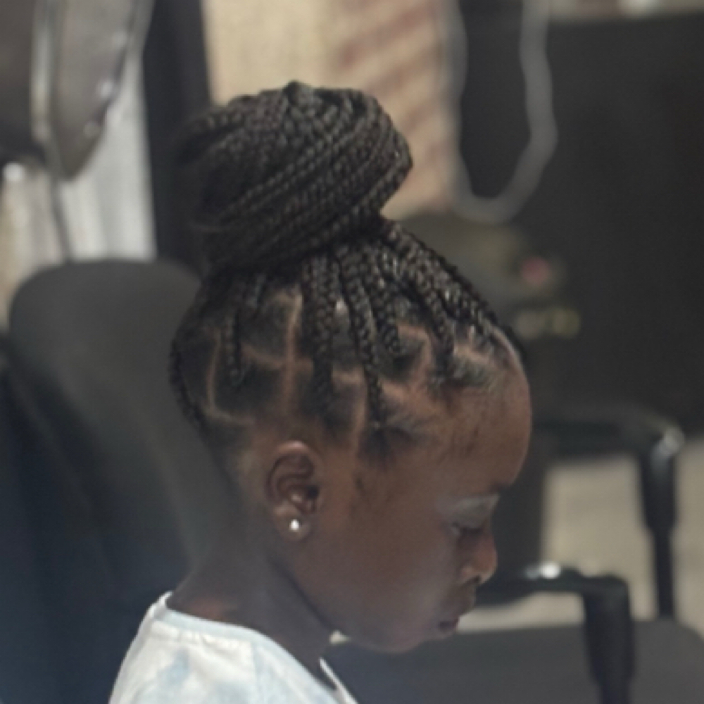 Kids Knotless Braids at TheHouseofKe in Rocky Mount, NC