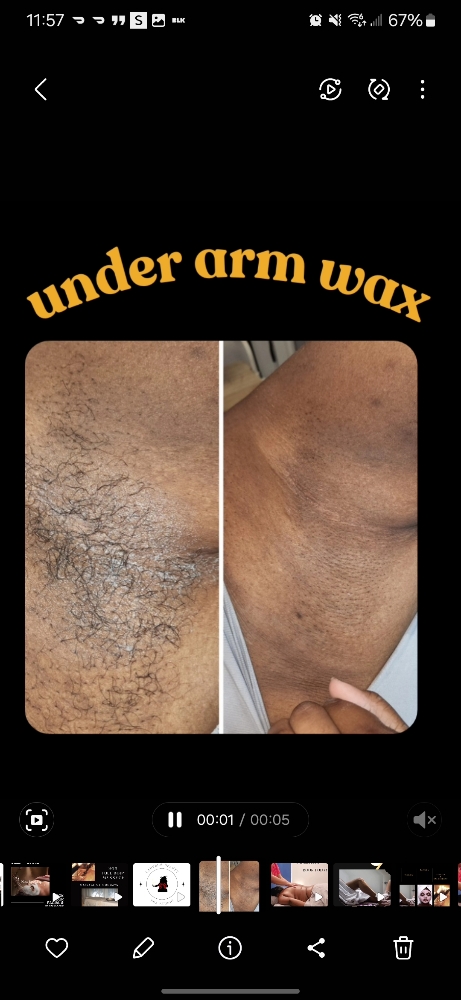 Underarm Wax