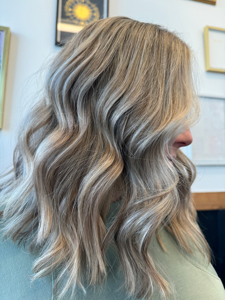 Partial Highlight, Haircut, Blowout