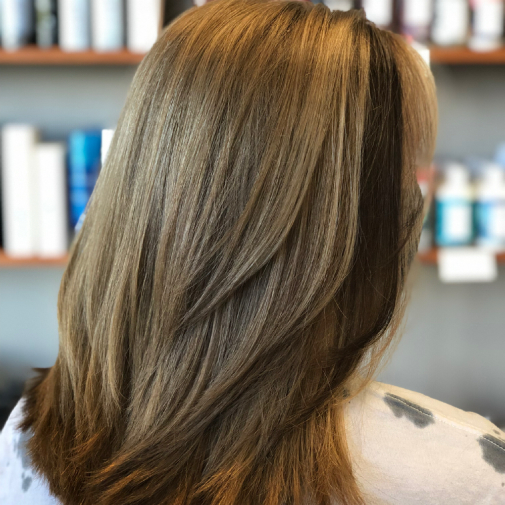 RETOUCH / PARTIAL HIGHLIGHT at Blown Away Hair Lounge in Spring Hill, FL