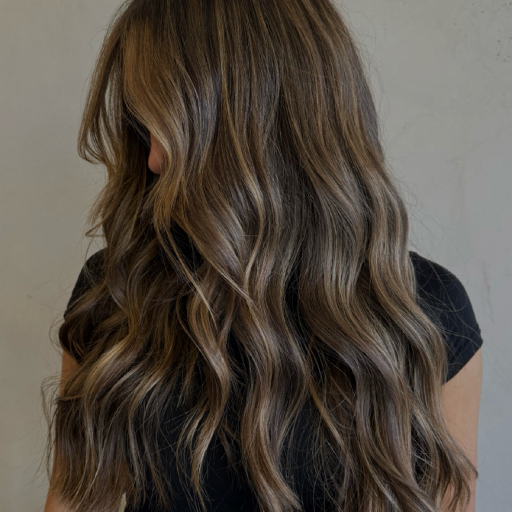 Balayage Partial at The Nest Salon in Brea, CA
