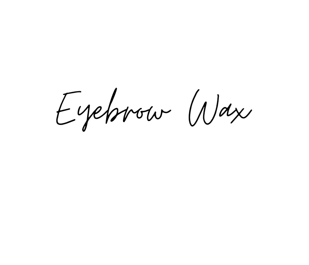 Eyebrow Wax