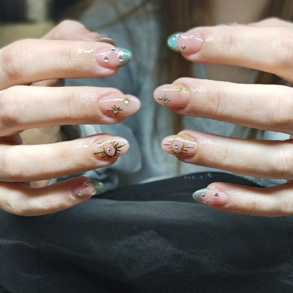 Hard Gel Full set at SarahzNailz in Berwick, PA
