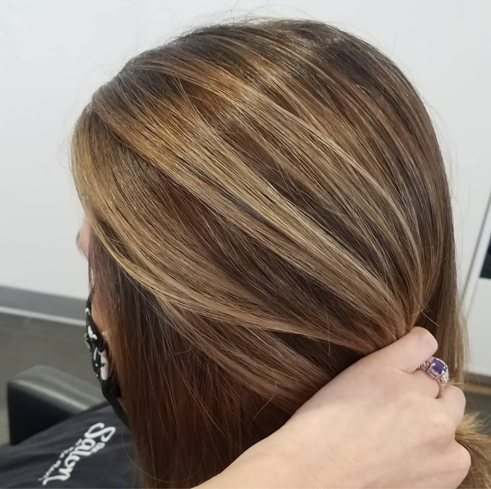 Partial Highlight Or Balayage