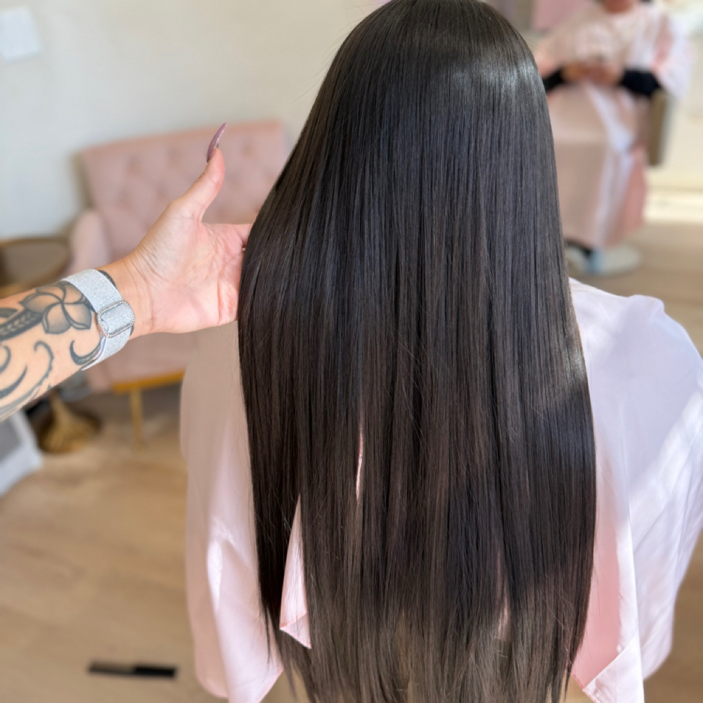 Signature Brazilian Blowout at Crowned by Anastasia in Chino, CA