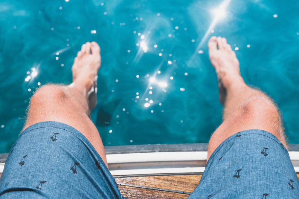Men Half Leg Wax