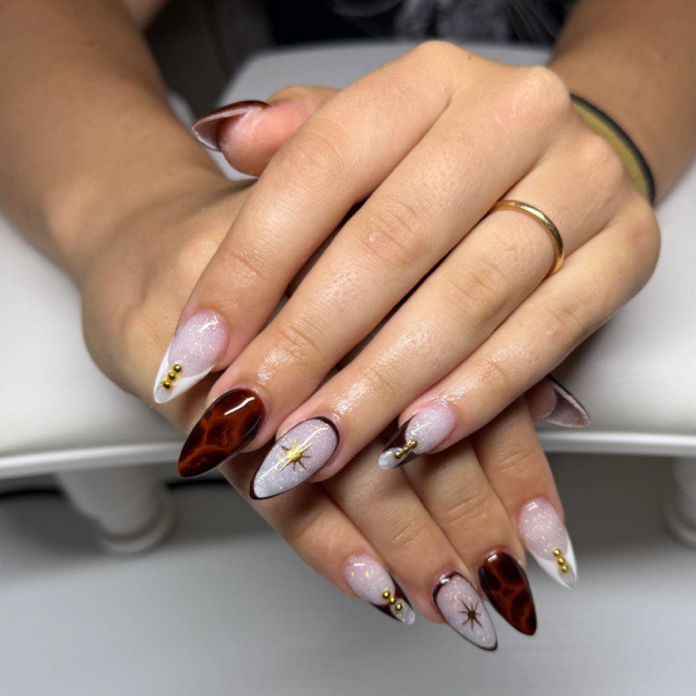 Long Acrylic Nails at Be You Nails Studio in Rockville, MD