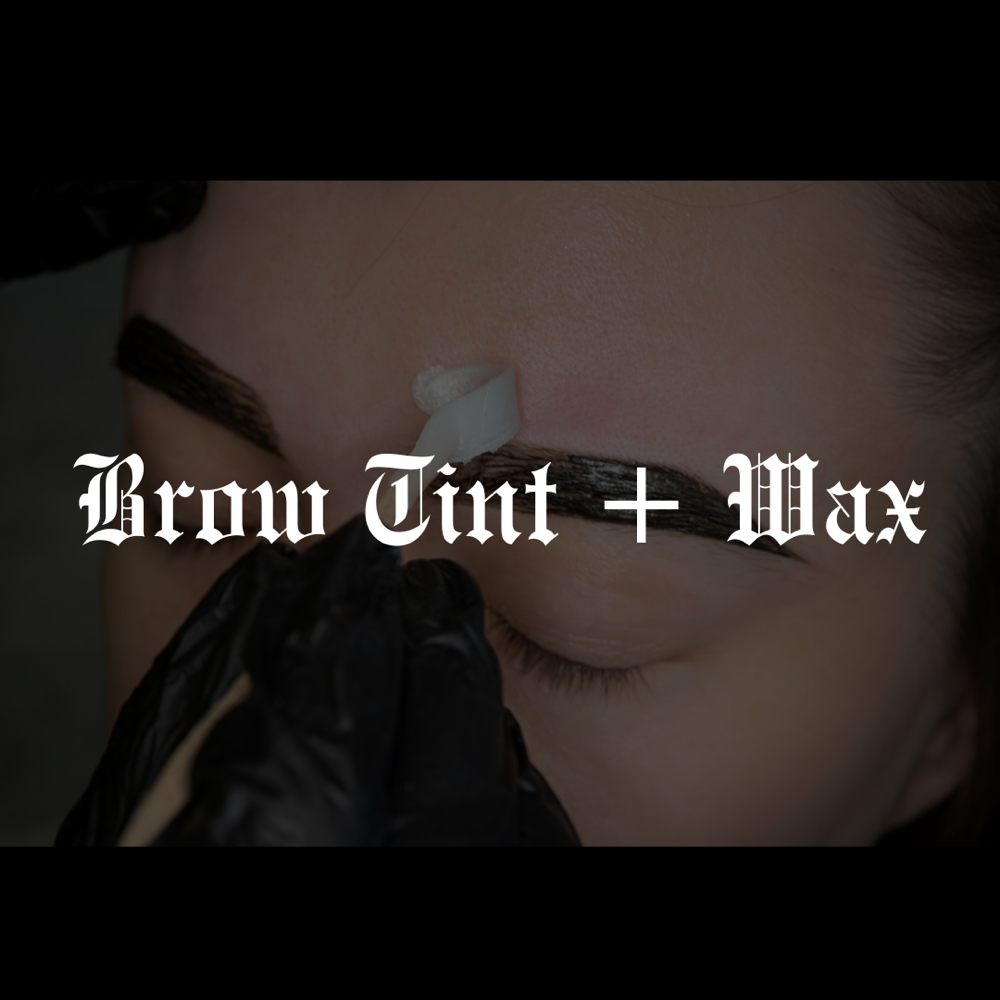 BROW TINT W/ WAX at LuxBeautyHale in Peoria, AZ