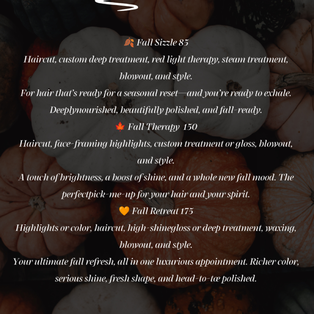 Fall Retreat at J.Rose & Co Salon in State College, PA
