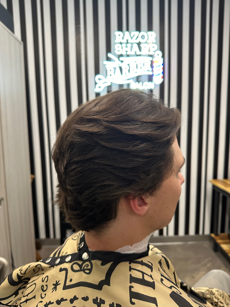 Midlength Haircut